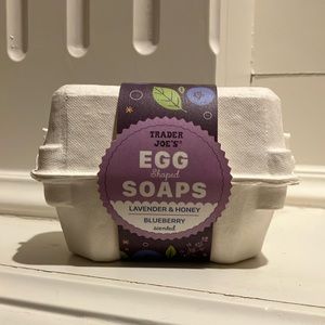 Trader Joe’s Easter Egg shaped Soaps lavender & honey, blueberry